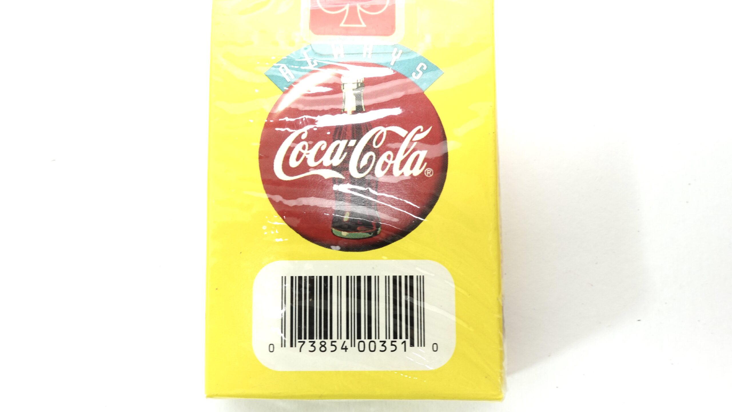 Vintage Coca-Cola Spielkarten – Motiv „Always Coca-Cola“ – Gelbe Sammler-Edition | A5121 2 Vintage Coca-Cola Spielkarten – Motiv „Always Coca-Cola“ – Gelbe Sammler-Edition | A5121 – Bild 2