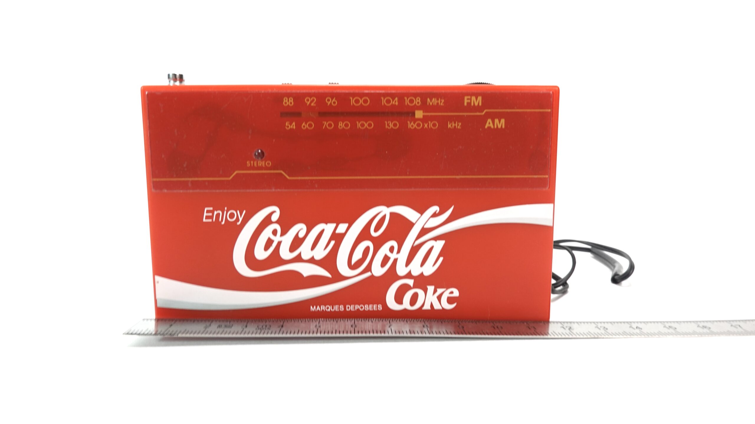 Coca-Cola Twin Speaker Radio – Vintage 80er/90er Jahre | A5139 5 Coca-Cola Twin Speaker Radio – Vintage 80er/90er Jahre | A5139 – Bild 5