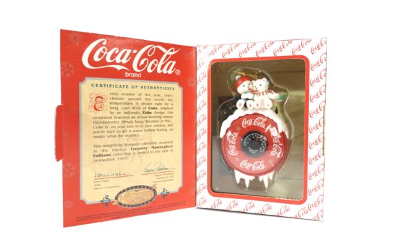 Coca-Cola Enesco Thermometer Ornament – Jahrgang 1997 | A5140