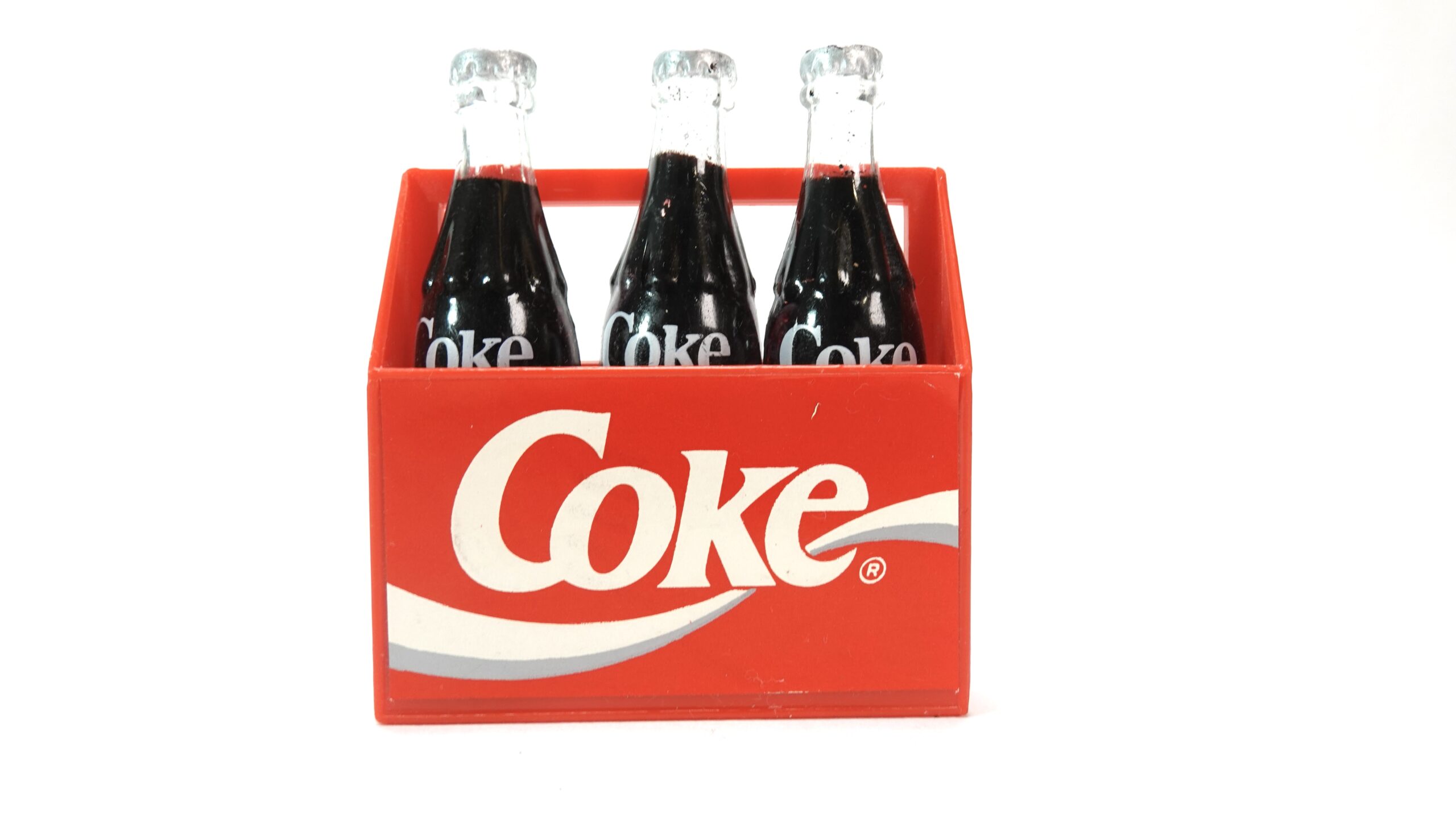 Coca-Cola Miniatur Flaschenkiste Harasse – Vintage 90er Jahre | A5146 1 Coca-Cola Miniatur Flaschenkiste Harasse – Vintage 90er Jahre | A5146