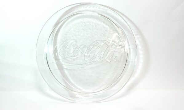Coca-Cola Glasteller Servierplatte 13 Zoll Vintage 90er Jahre | A5155