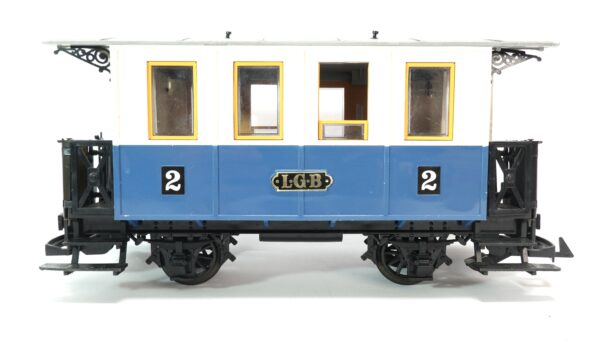 LGB 3012 G Personenwagen blau/beige | A1008
