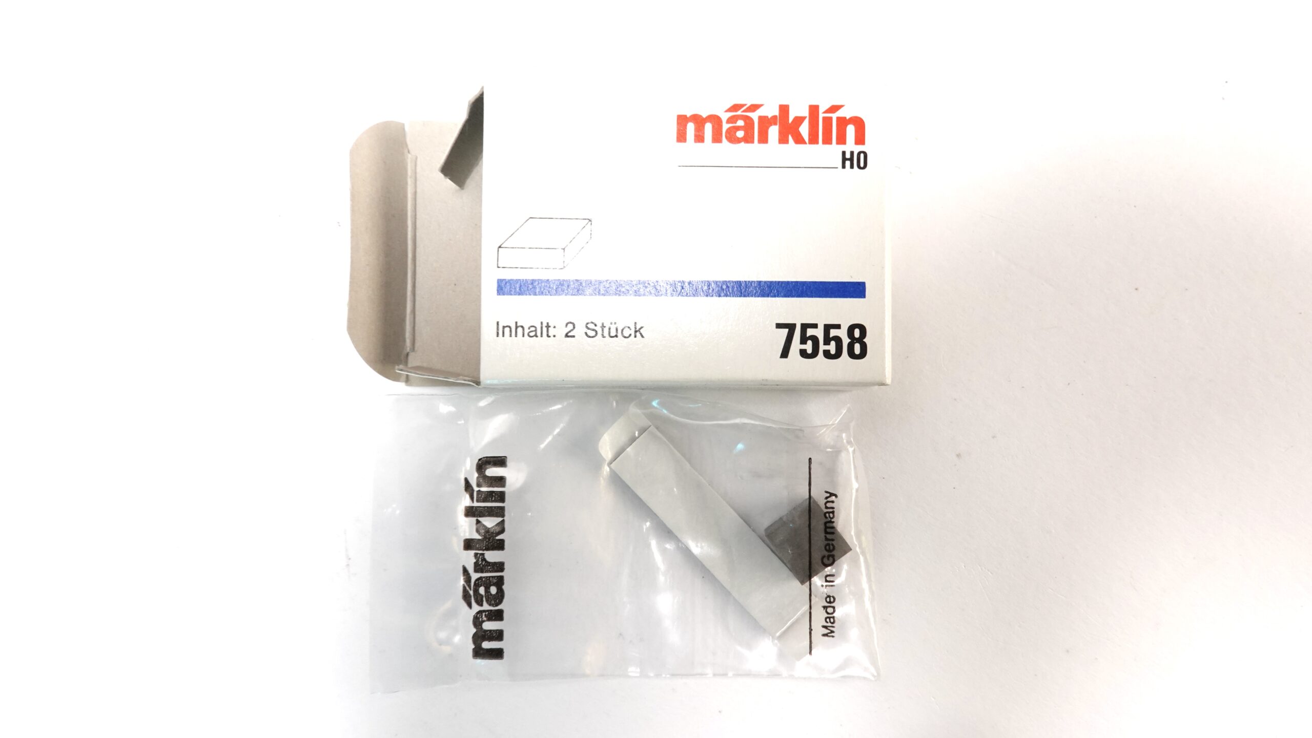 Märklin 7558 H0 Fahrzeugmagnete 2 Stück