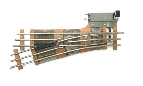 Buco 122 WEM 0 elektrische Weiche links Stahl