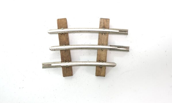 Buco 75 AE 1/4 0 Gebogenes Gleis Stahl viertel Länge