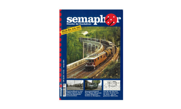 Semaphor Herbst 2011 – BLS-Re 4/4 161