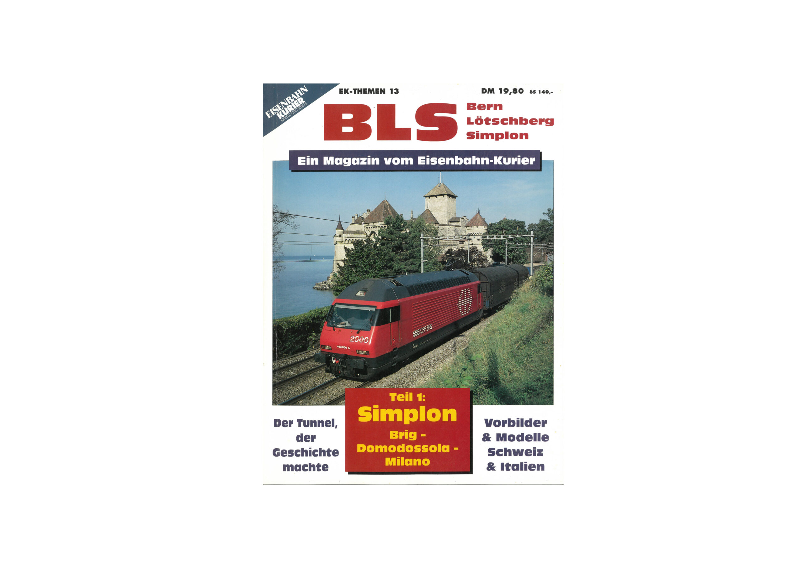 Eisenbahn-Kurier Themen 13 – BLS Bern Lötschberg Simplon Teil 1
