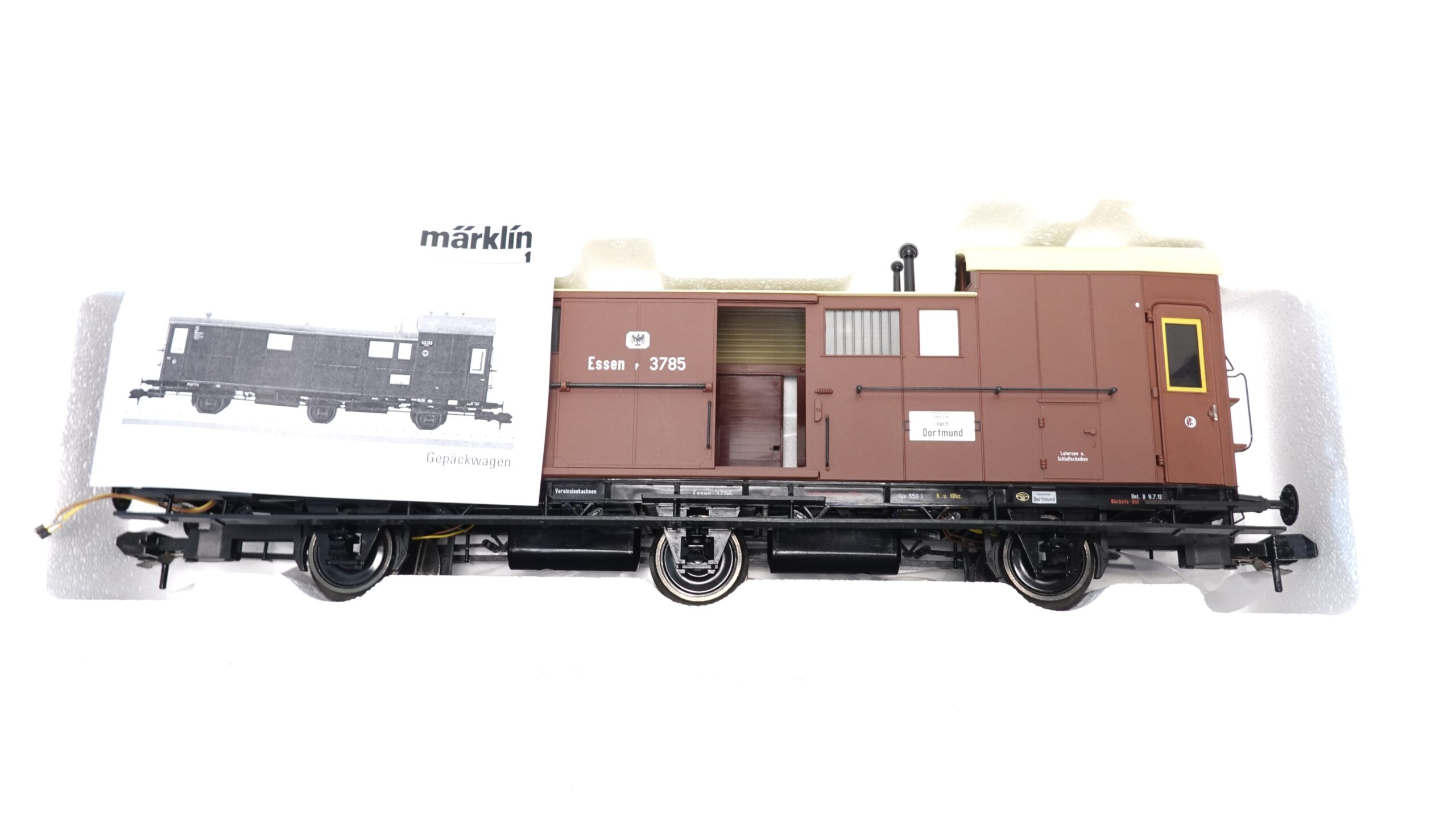 Märklin 58025 1 KPEV Gepäckwagen braun | A5265 12 Märklin 58025 1 KPEV Gepäckwagen braun | A5265 – Bild 12