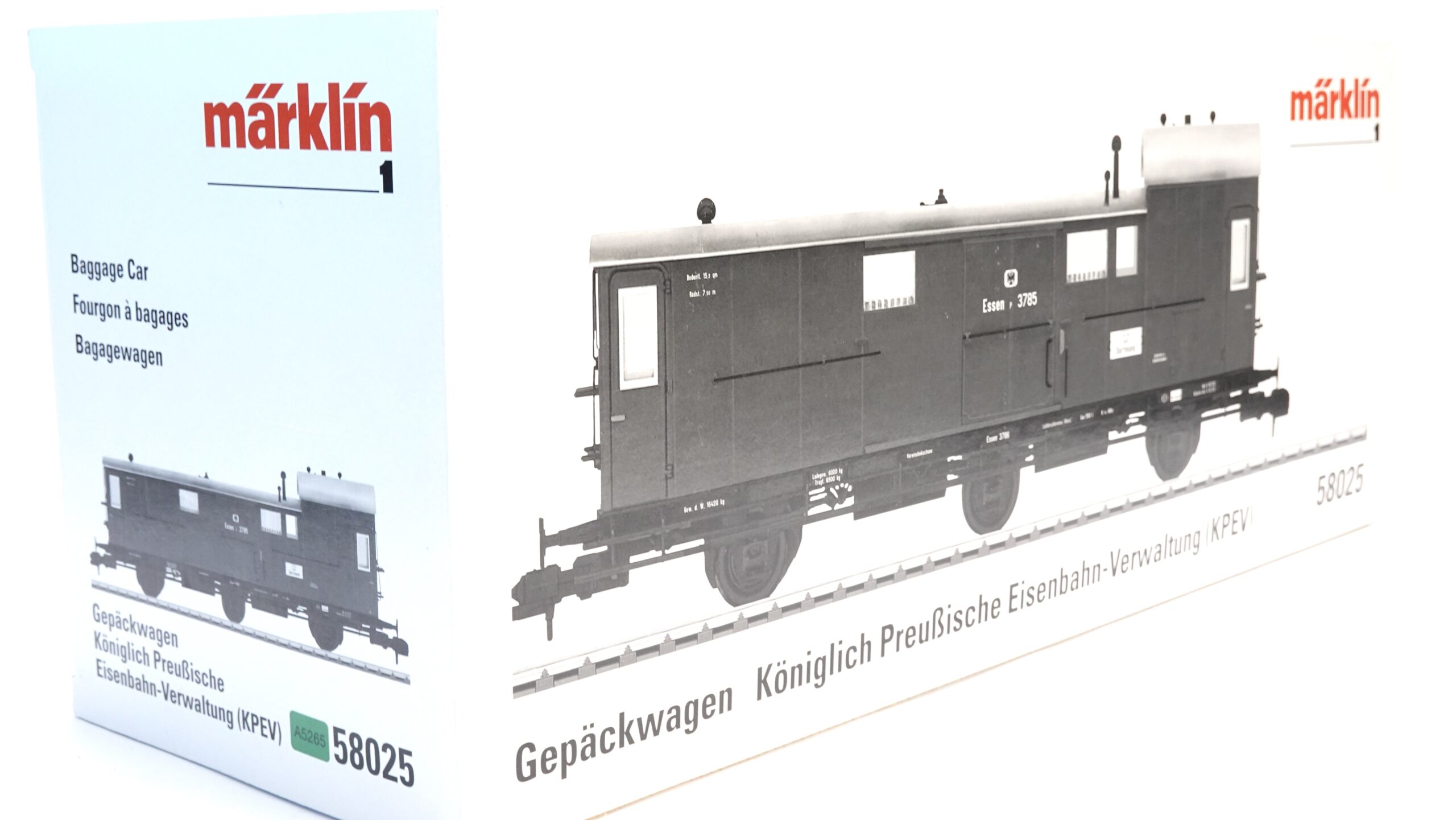 Märklin 58025 1 KPEV Gepäckwagen braun | A5265 13 Märklin 58025 1 KPEV Gepäckwagen braun | A5265 – Bild 13