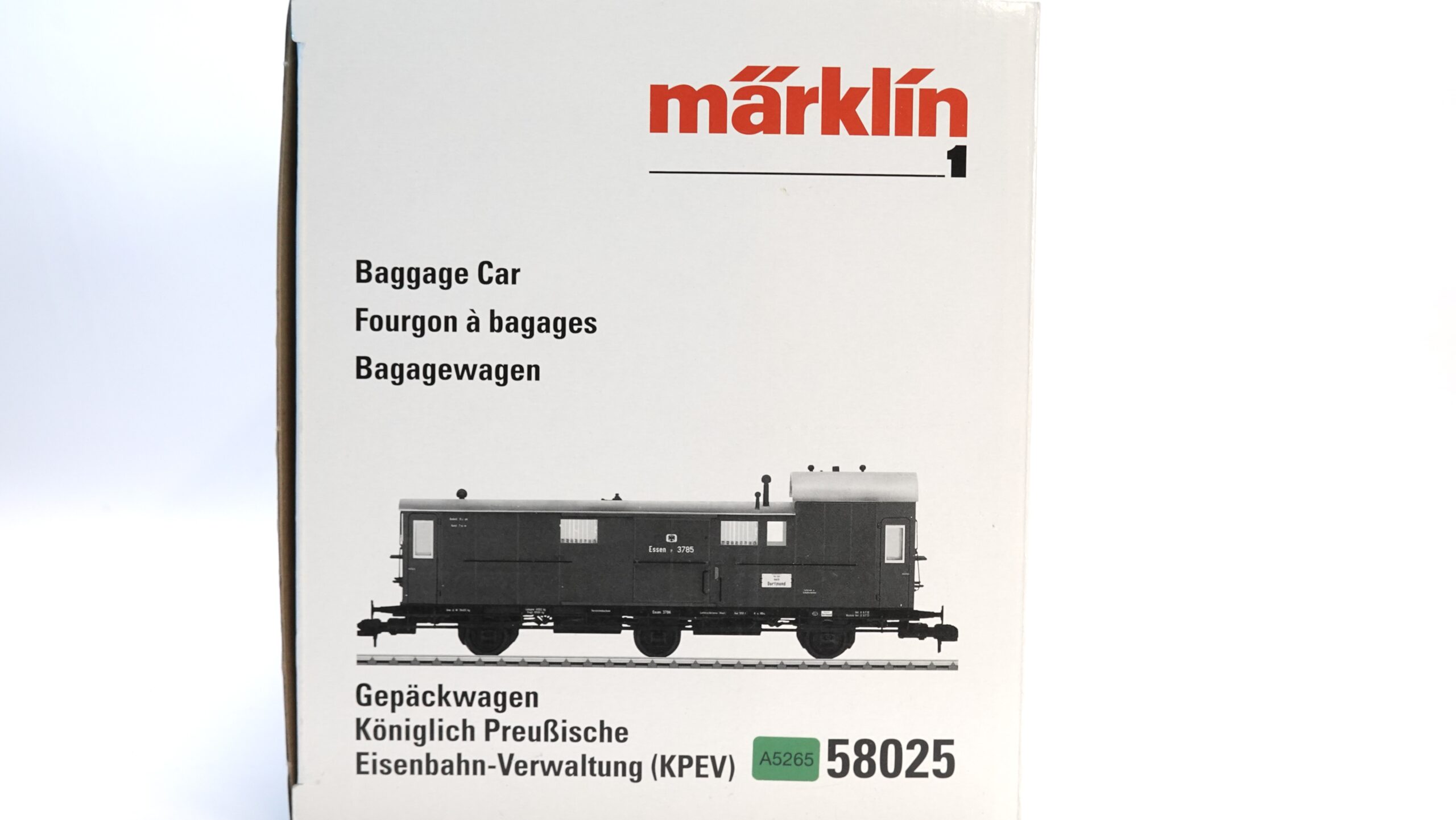 Märklin 58025 1 KPEV Gepäckwagen braun | A5265 14 Märklin 58025 1 KPEV Gepäckwagen braun | A5265 – Bild 14