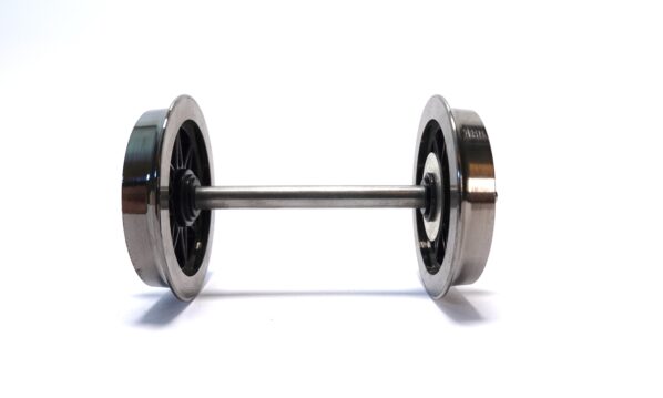 Hübner 4001-2 Spur 1 Metall-Speichenradsatz