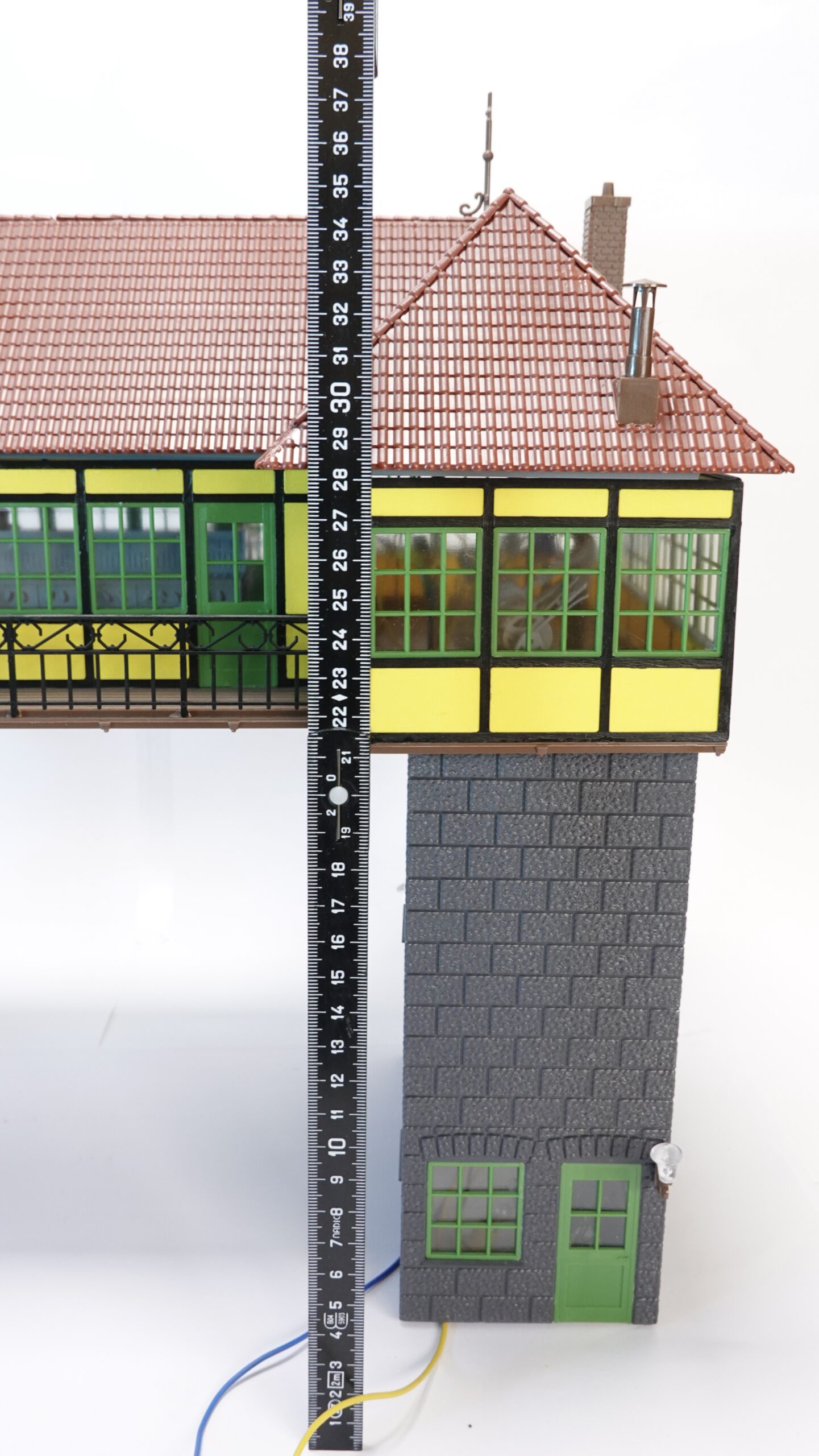 Märklin 5616 1 Reiterstellwerk aufgebaut mit Beleuchtung | A5302 12 Märklin 5616 1 Reiterstellwerk aufgebaut mit Beleuchtung | A5302 – Bild 12