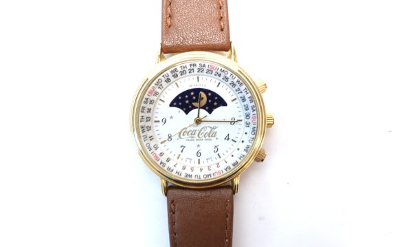 Coca-Cola Armbanduhr Mondphase Vintage – A5319