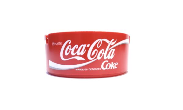 Coca-Cola Aschenbecher Kunststoff Rot Vintage – A5333