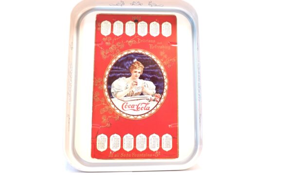 Coca-Cola Serviertablett Kalender 1900 Vintage – A5340