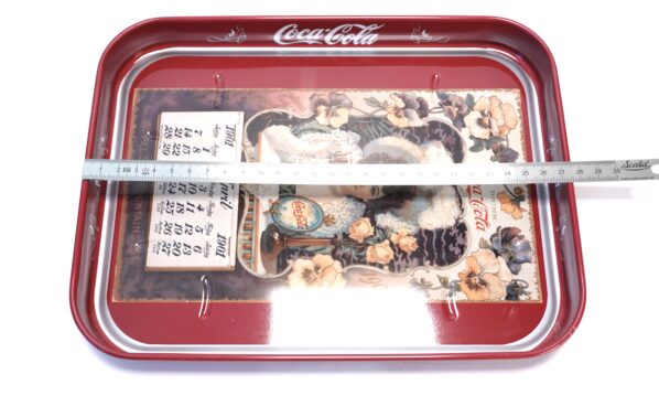 Coca-Cola Serviertablett Kalender 1901 Vintage – A5341