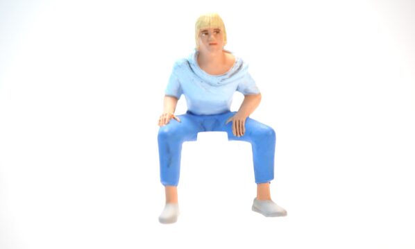Preiser aus 63088 1 sitzender Jugendlicher | A5192