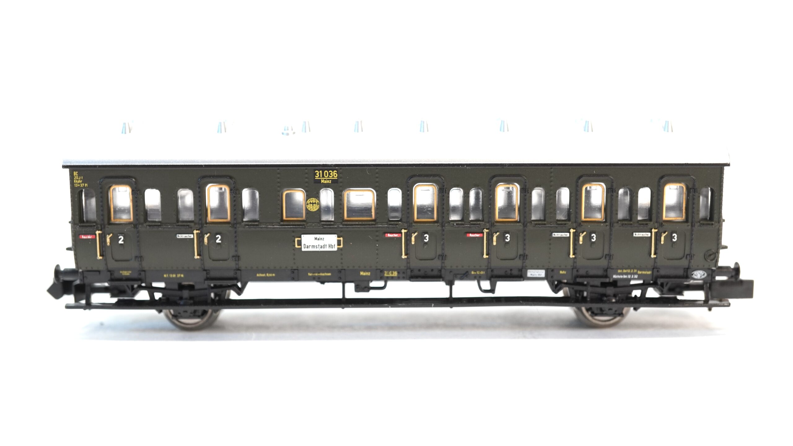 Minitrix 13743 N K.Bay.Sts.B. Personenwagen 2./3.Kl Mainz OVP | A1159 7 Minitrix 13743 N K.Bay.Sts.B. Personenwagen 2./3.Kl Mainz OVP | A1159 – Bild 7