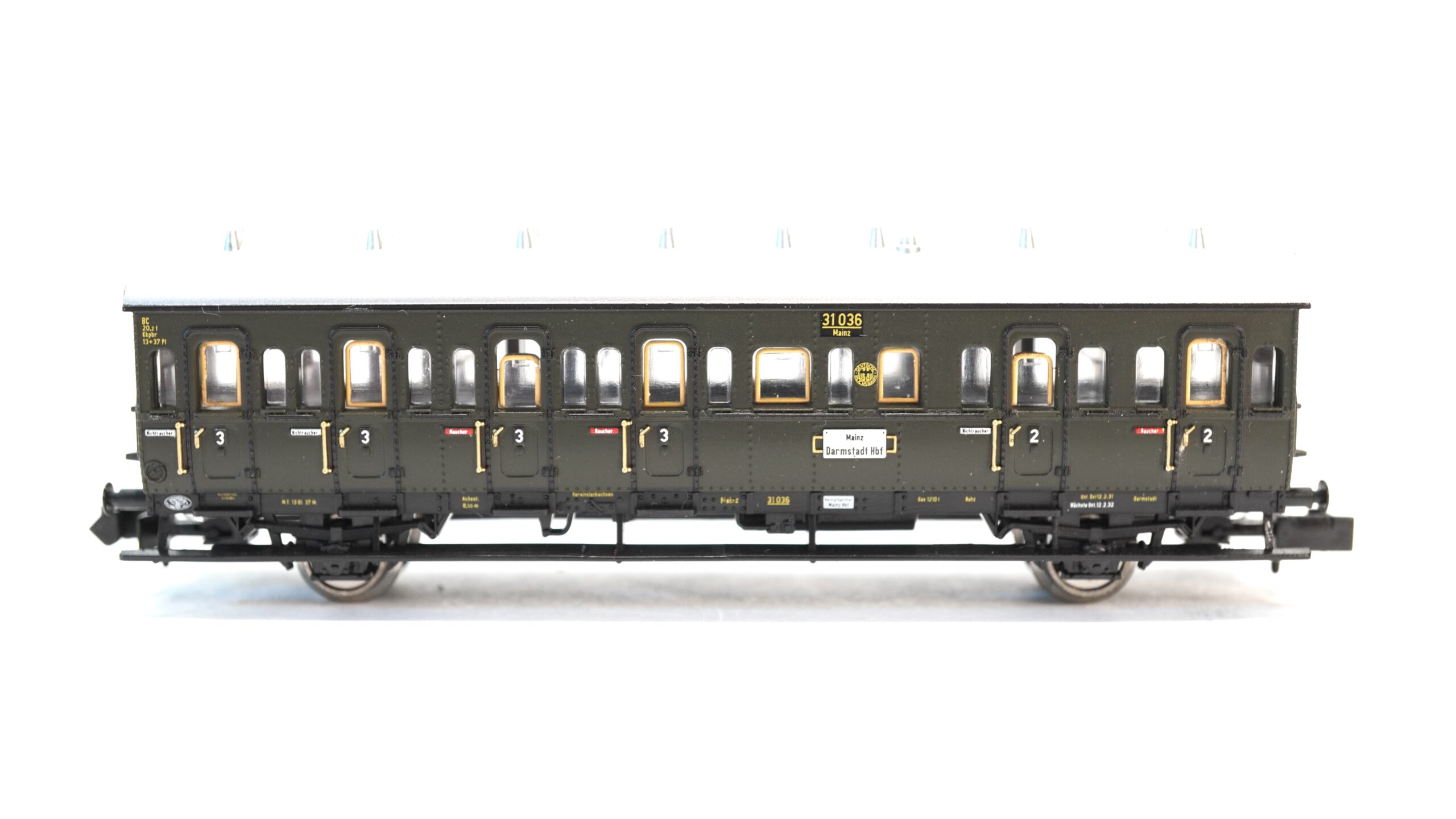 Minitrix 13743 N K.Bay.Sts.B. Personenwagen 2./3.Kl Mainz OVP | A1159 1 Minitrix 13743 N K.Bay.Sts.B. Personenwagen 2./3.Kl Mainz OVP | A1159
