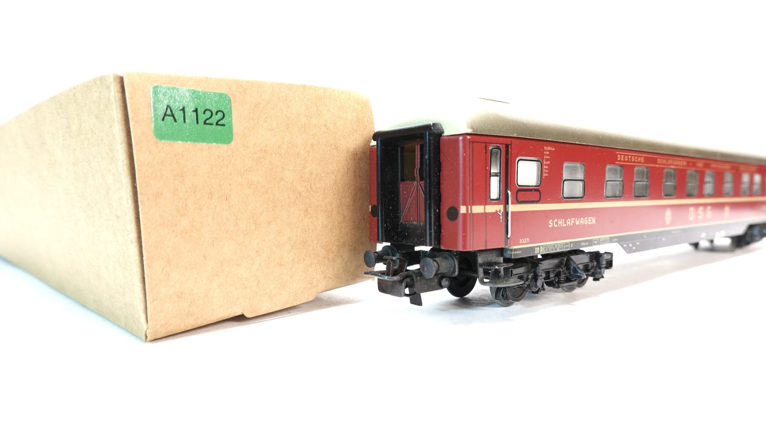 Märklin 4064 H0 DSG Schnellzug-Schlafwagen rot | A1122 2 Märklin 4064 H0 DSG Schnellzug-Schlafwagen rot | A1122 – Bild 2