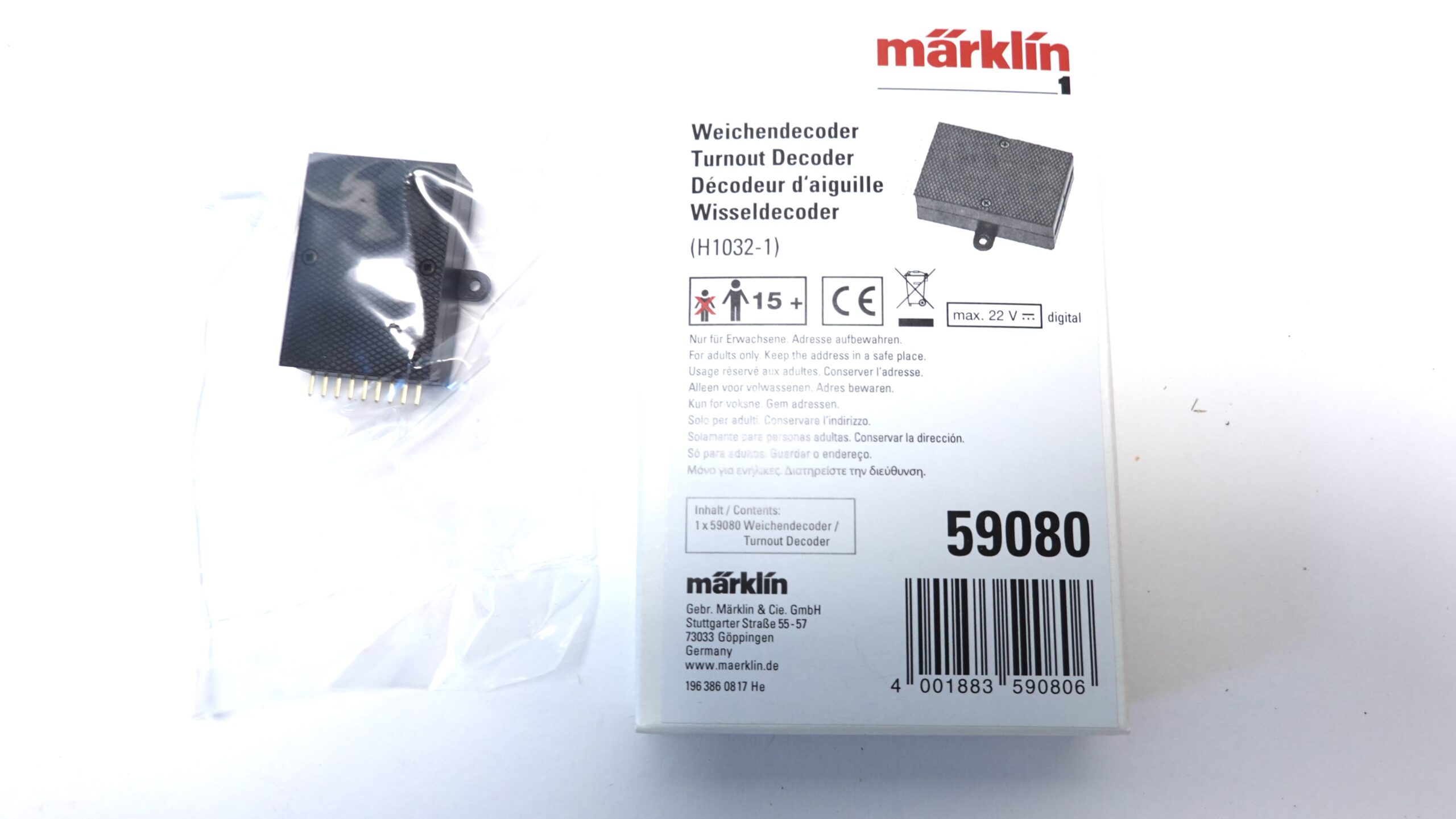 Märklin 59080 1 Weichendecoder