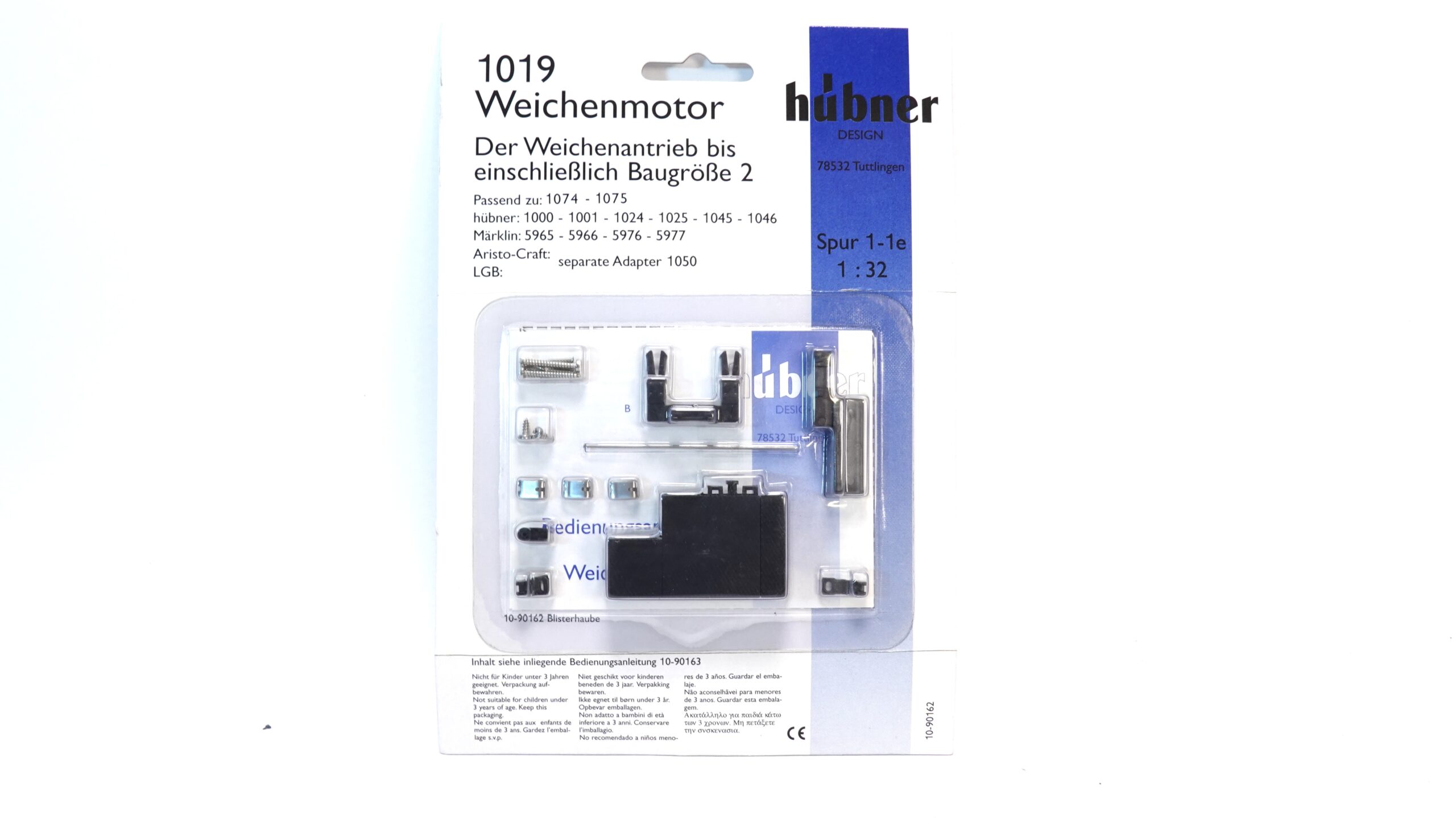 Hübner 1019 1 Weichenmotor mit Endabschaltung 1 Hübner 1019 1 Weichenmotor mit Endabschaltung