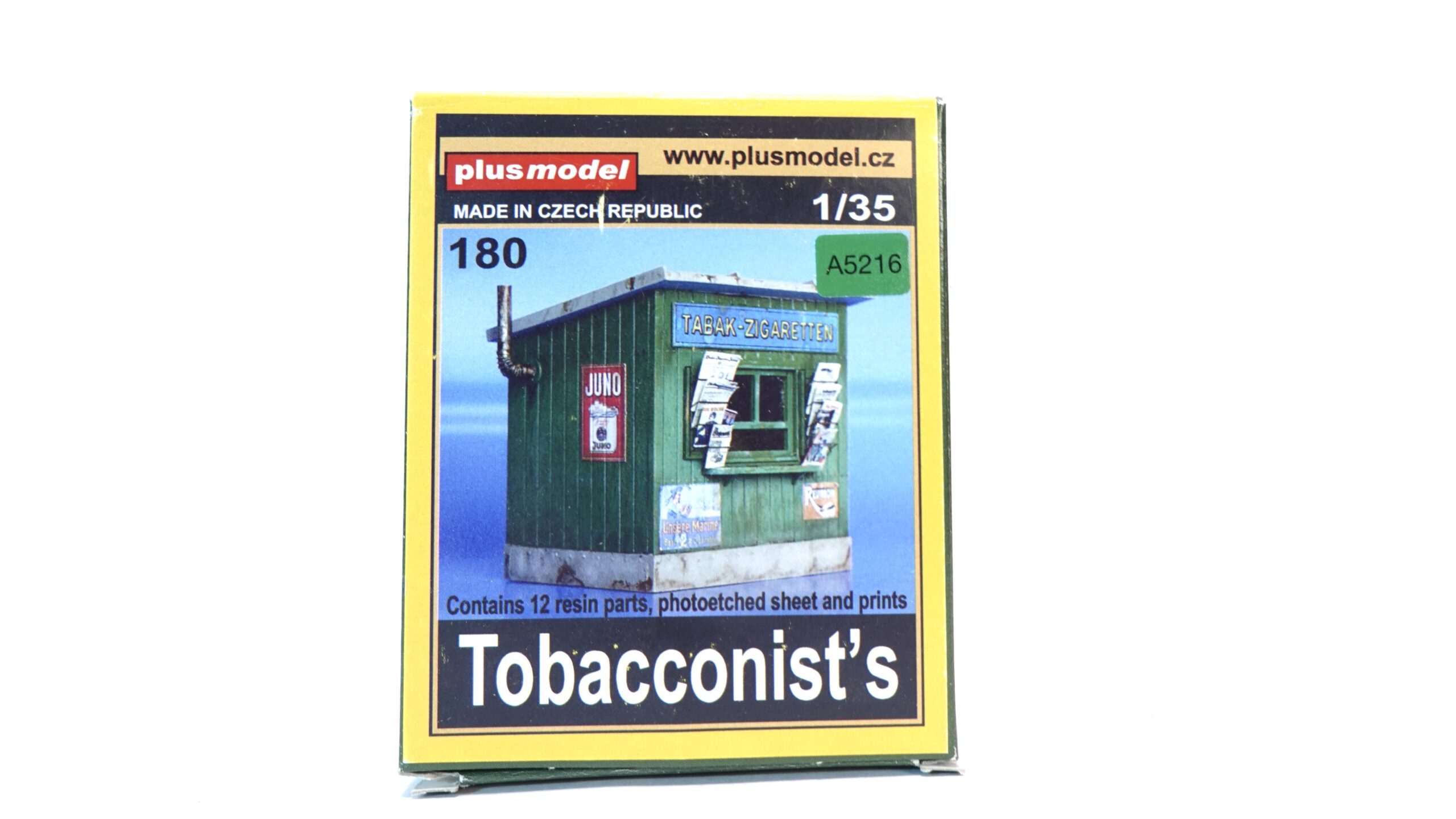 Plus Model 180 1/35 Kiosk Bausatz | A5216 3 Plus Model 180 1/35 Kiosk Bausatz | A5216 – Bild 3