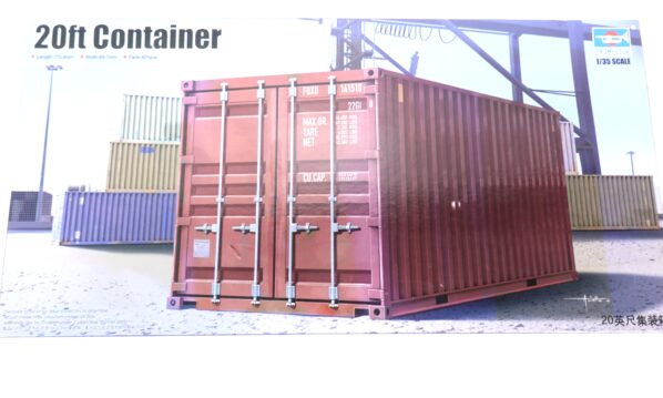 Trumpeter 01029 1/35 20ft (ca. 6 m) Container | A5217