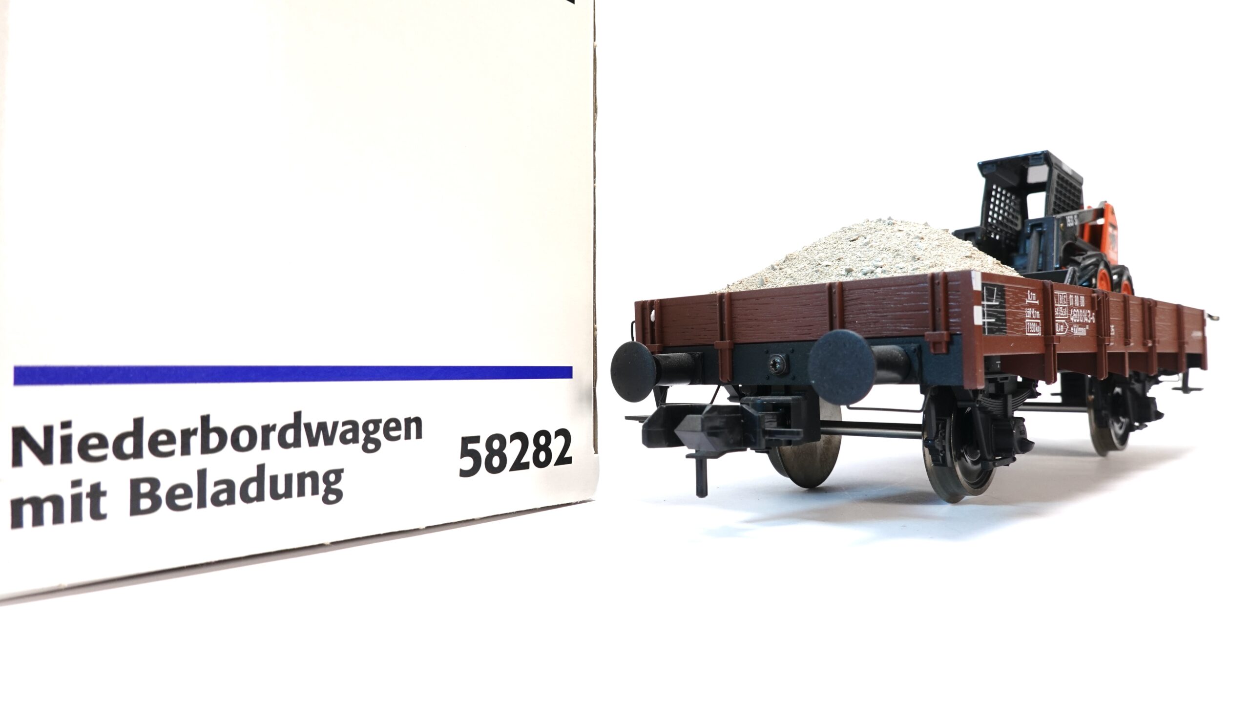 Märklin 58282 1 DB Niederbordwagen mit Ladung | A5223 2 Märklin 58282 1 DB Niederbordwagen mit Ladung | A5223 – Bild 2