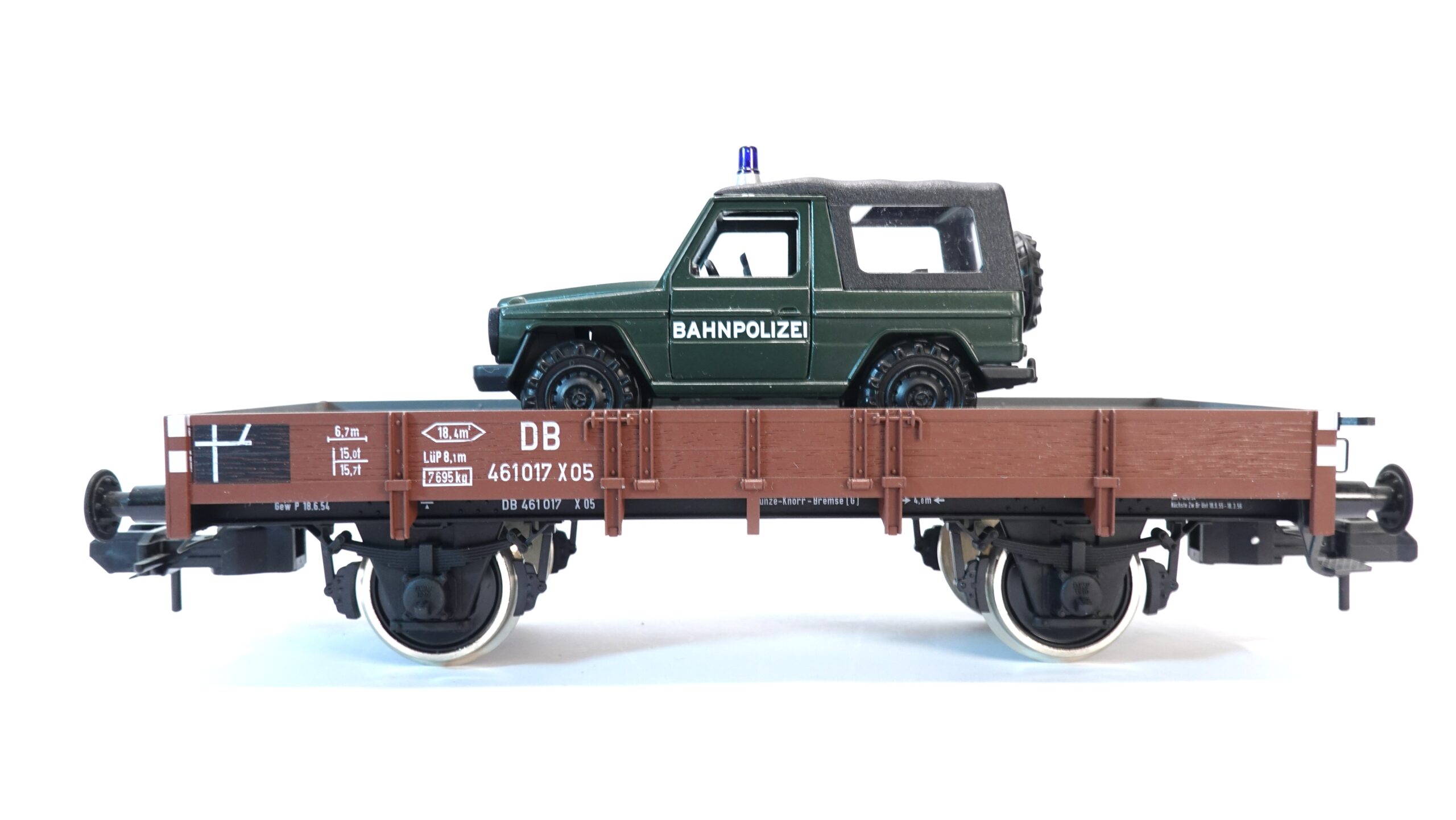Märklin 58281 1 DB Niederbordwagen mit Geländewagen | A5225 4 Märklin 58281 1 DB Niederbordwagen mit Geländewagen | A5225 – Bild 4