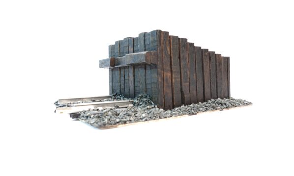 Handarbeit 1 Prellbock aus Holz | A5227