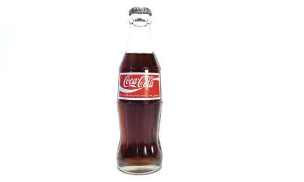 Coca-Cola-Konturflasche, arabische Schriftzeichen, Vintage, A5247