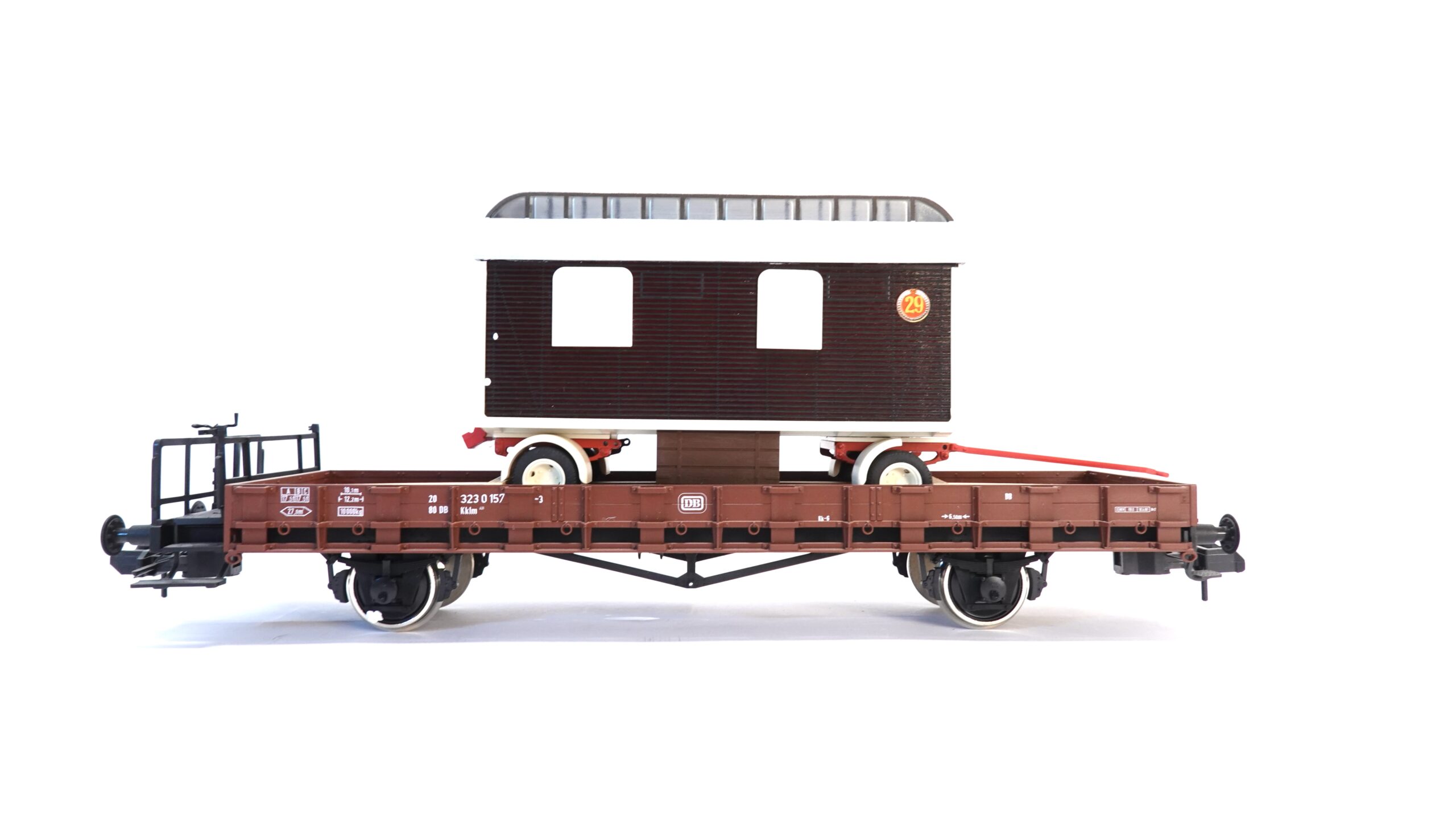 Märklin 58492 1 DB Rungenwagen Circus Busch Beladung OVP | A5346 4 Märklin 58492 1 DB Rungenwagen Circus Busch Beladung OVP | A5346 – Bild 4