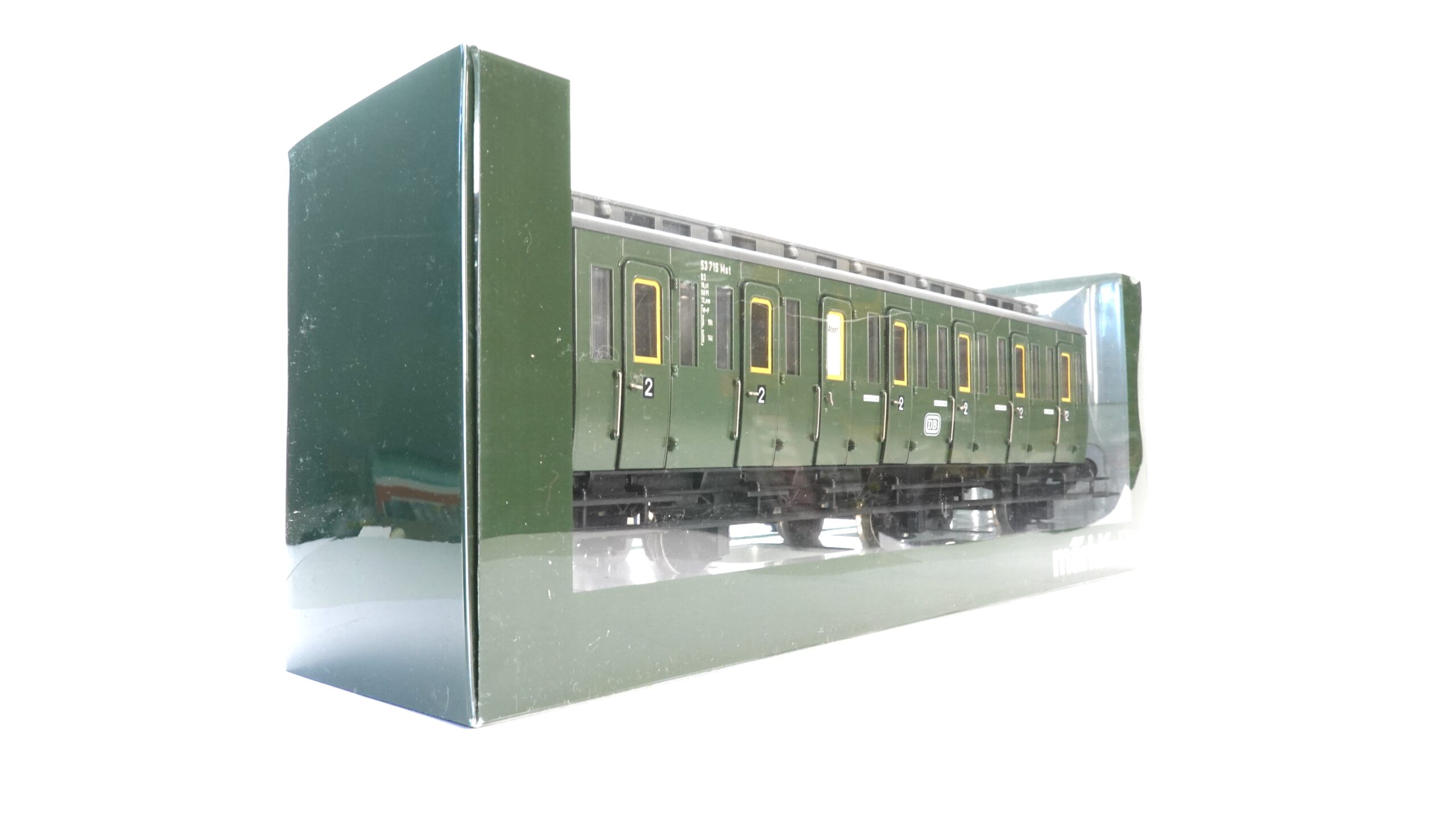 Märklin 5804 1 DB Abteilwagen Bie 2.Kl dreiachsig OVP | A5349 8 Märklin 5804 1 DB Abteilwagen Bie 2.Kl dreiachsig OVP | A5349 – Bild 8