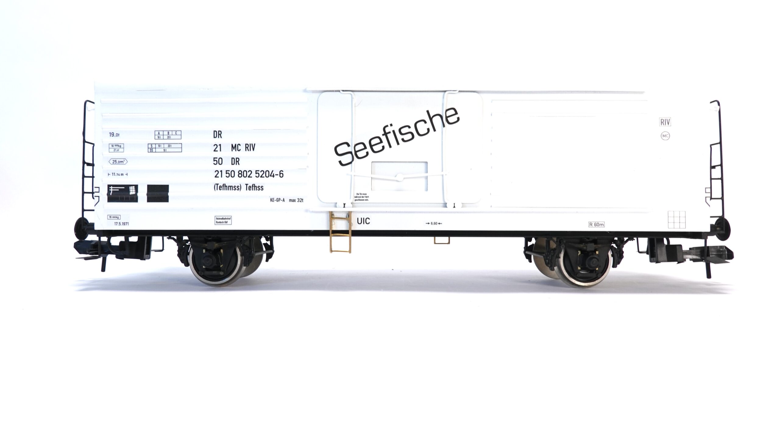 jübe-Modelle 10-004 1 DR Eiskühlwagen Tefs Seefische OVP | A5356 1 jübe-Modelle 10-004 1 DR Eiskühlwagen Tefs Seefische OVP | A5356