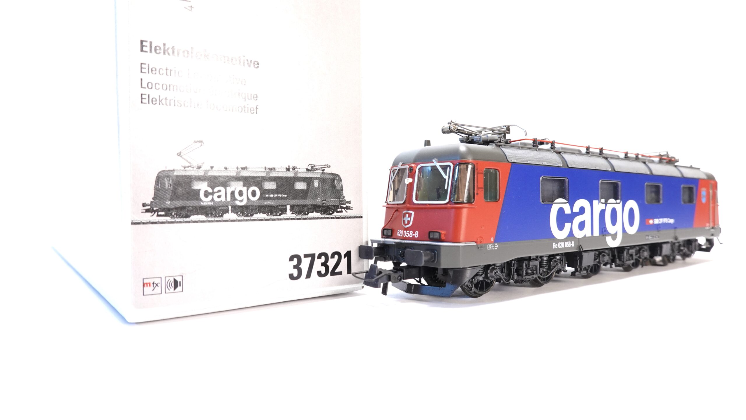 Märklin 37321 H0 SBB Cargo Re 620 058-8 Auvernier mfx | A1212 3 Märklin 37321 H0 SBB Cargo Re 620 058-8 Auvernier mfx | A1212 – Bild 3