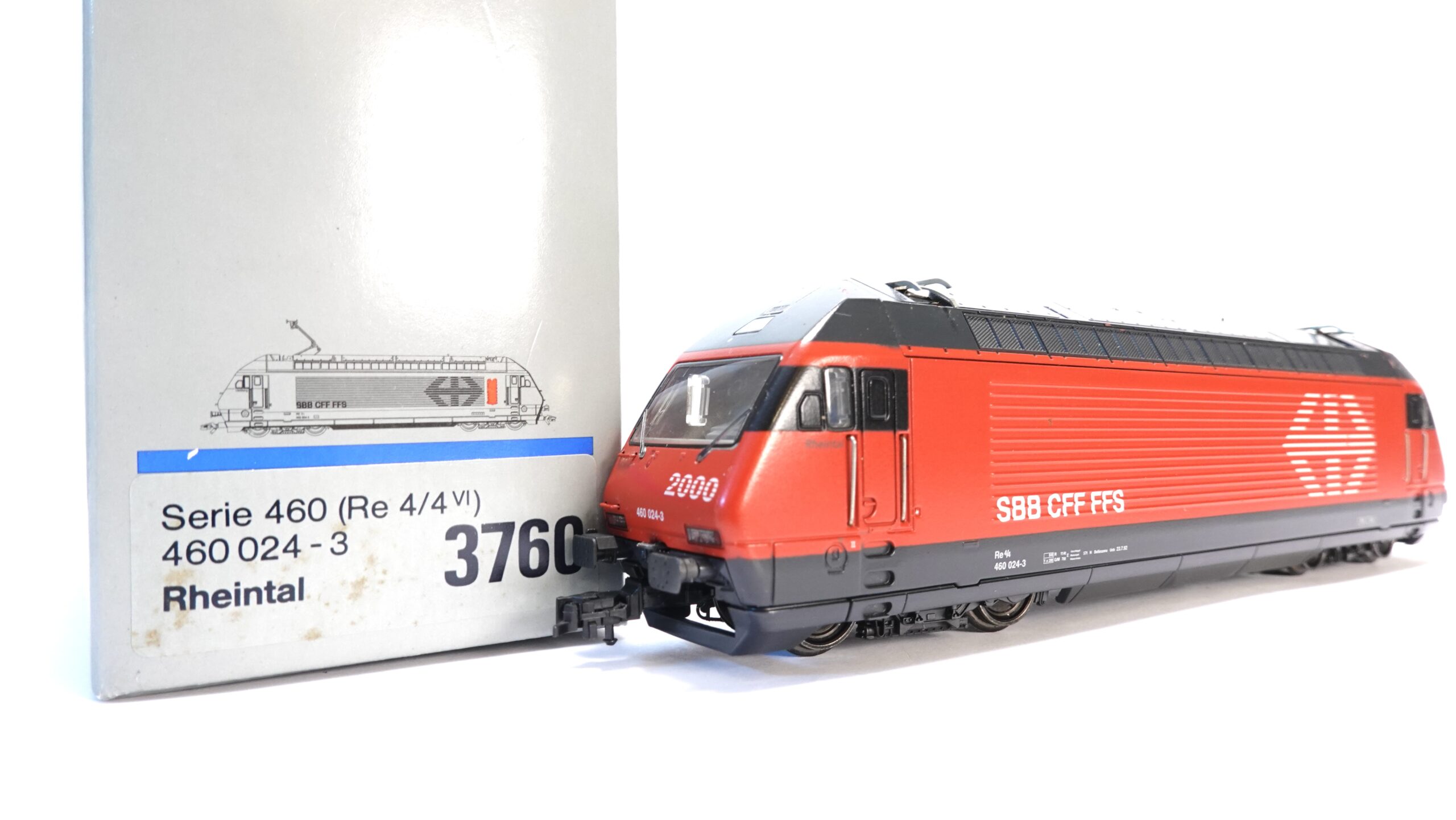 Märklin 3760 H0 SBB Re 460 024-3 Rheintal digital OVP | A1213 2 Märklin 3760 H0 SBB Re 460 024-3 Rheintal digital OVP | A1213 – Bild 2
