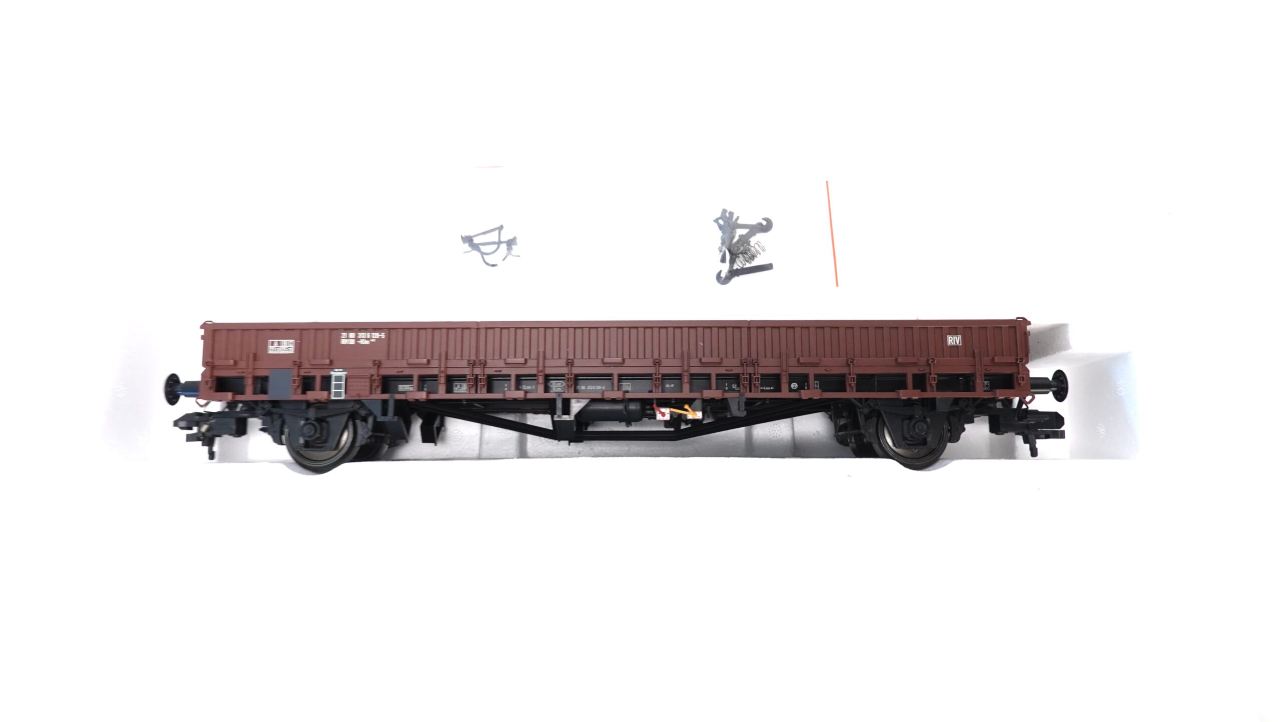 Märklin 58483 1 DB Niederbordwagen KLM 441 OVP | A5358 8 Märklin 58483 1 DB Niederbordwagen KLM 441 OVP | A5358 – Bild 8