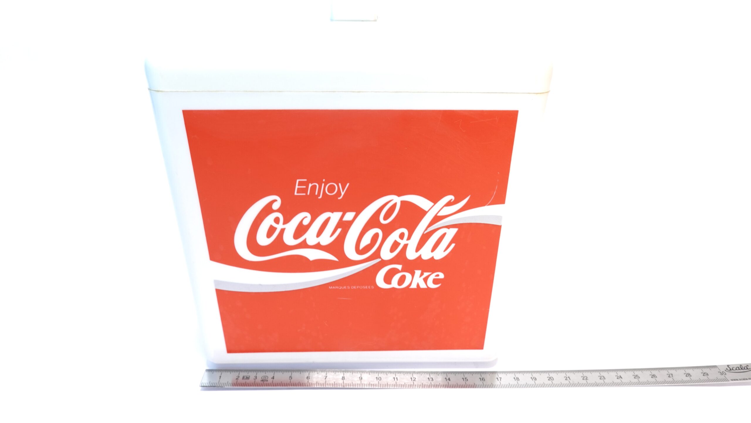 Coca-Cola Kühlbox Eiswürfelbehälter Kunststoff Vintage – A5360 3 Coca-Cola Kühlbox Eiswürfelbehälter Kunststoff Vintage – A5360 – Bild 3