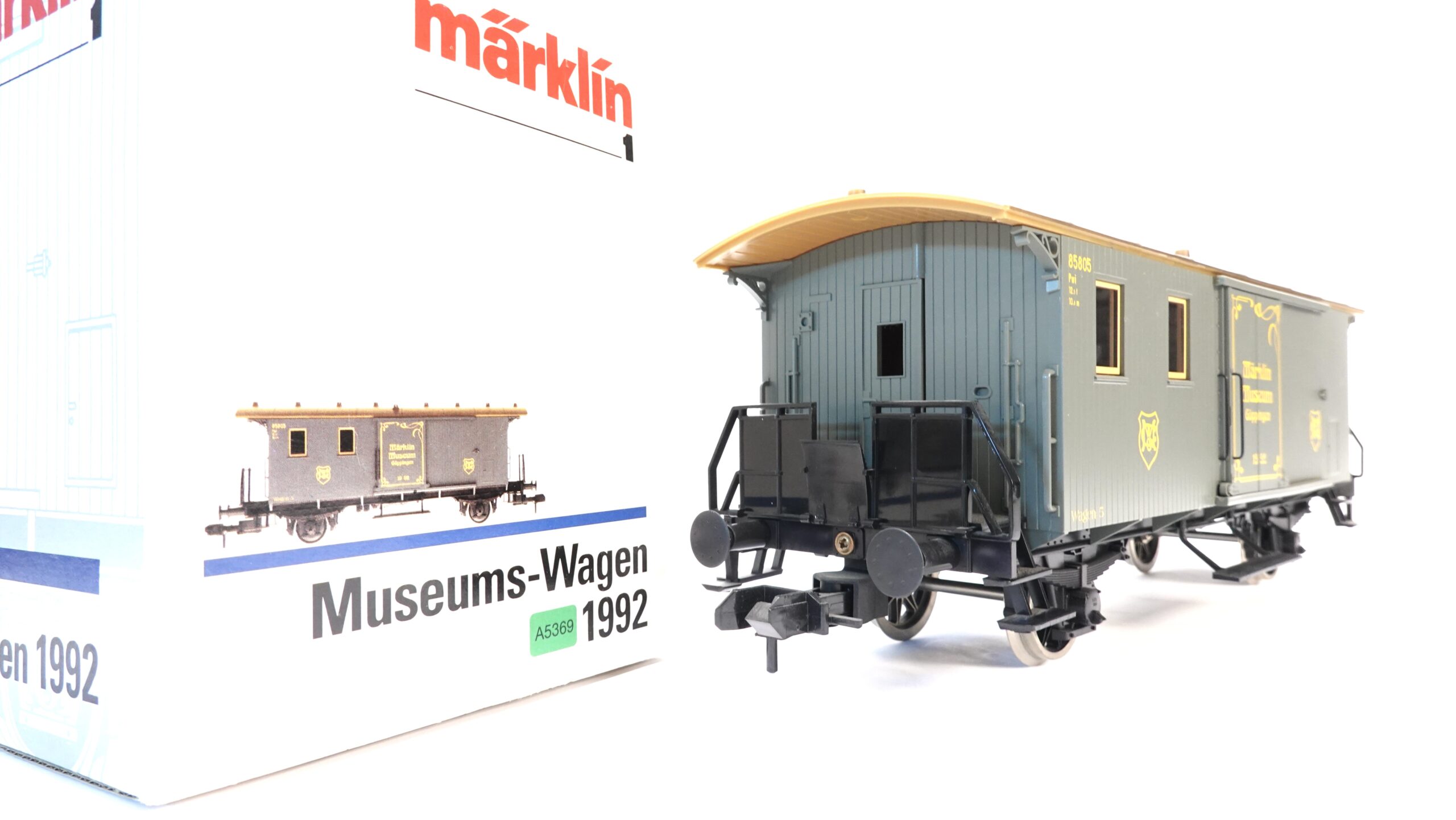 Märklin Spur 1 Museums-Wagen 1992 Wagen 5 Göppingen OVP | A5369 9 Märklin Spur 1 Museums-Wagen 1992 Wagen 5 Göppingen OVP | A5369 – Bild 9