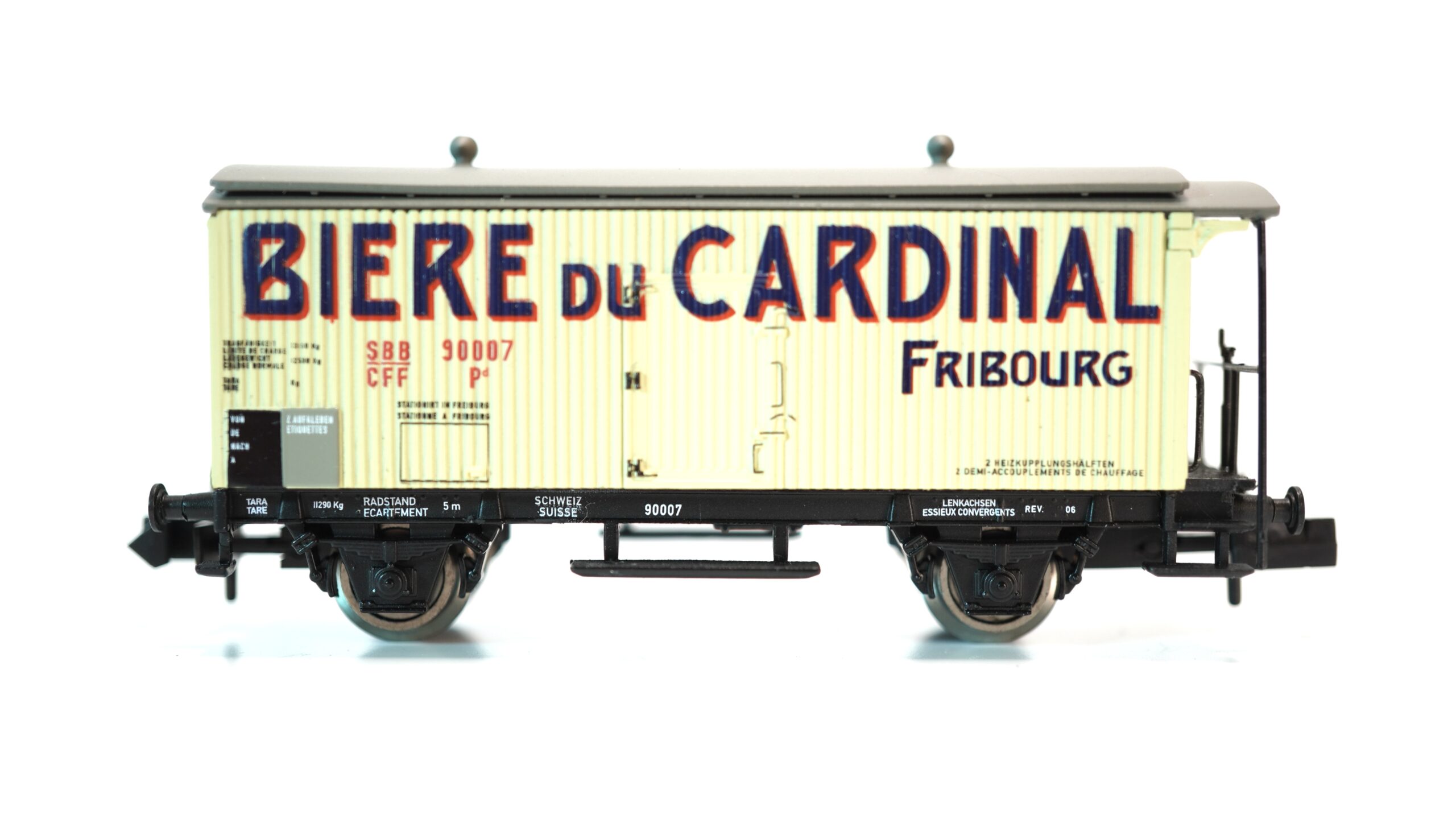 Arnold 4162 N SBB Bierwagen „Bière du Cardinal“ 90007 | A1268 3 Arnold 4162 N SBB Bierwagen „Bière du Cardinal“ 90007 | A1268 – Bild 3