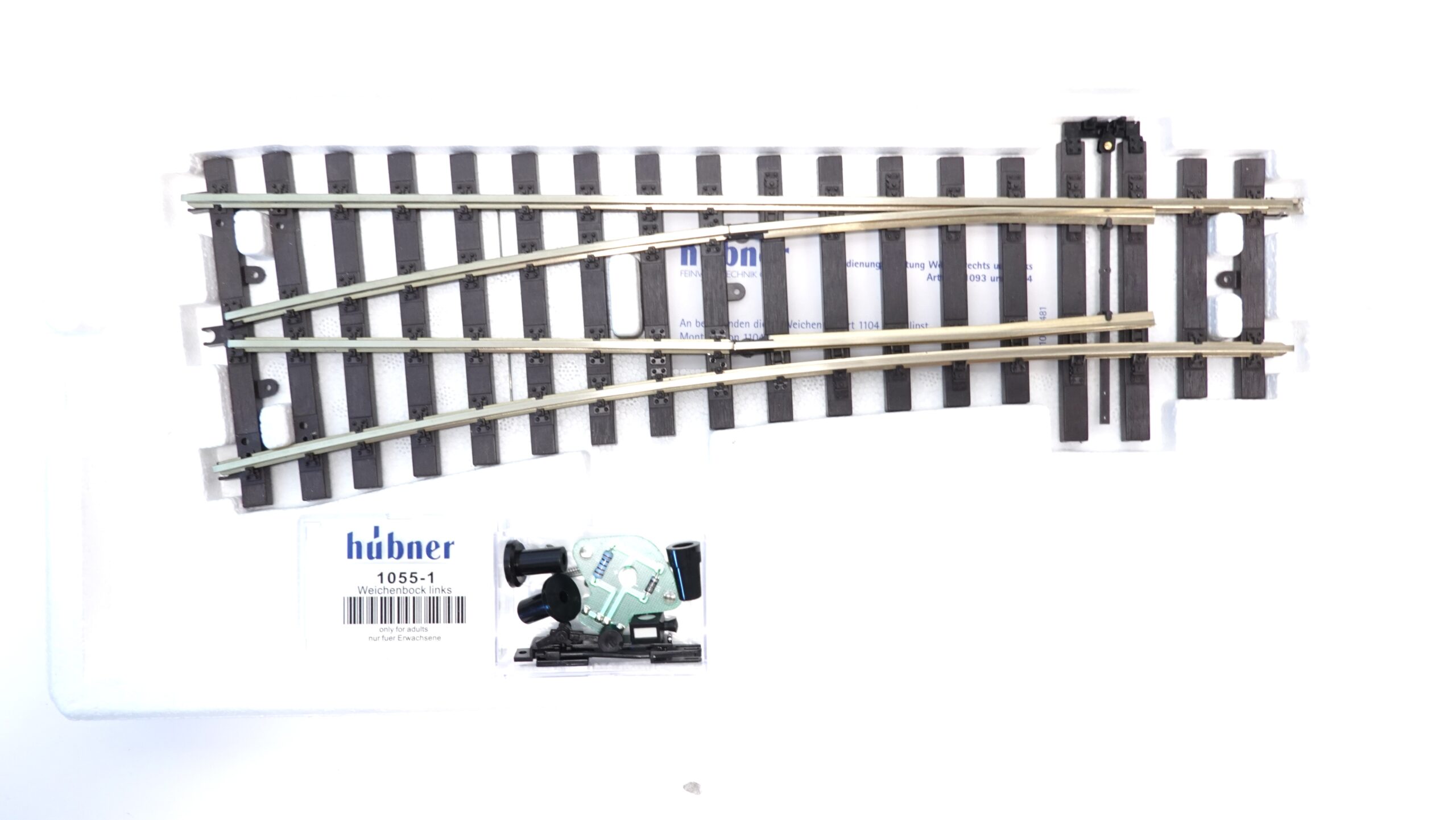 Märklin 59088 Spur 1 Weiche links 15 Grad mit Weichenbock links | A5372 5 Märklin 59088 Spur 1 Weiche links 15 Grad mit Weichenbock links | A5372 – Bild 5