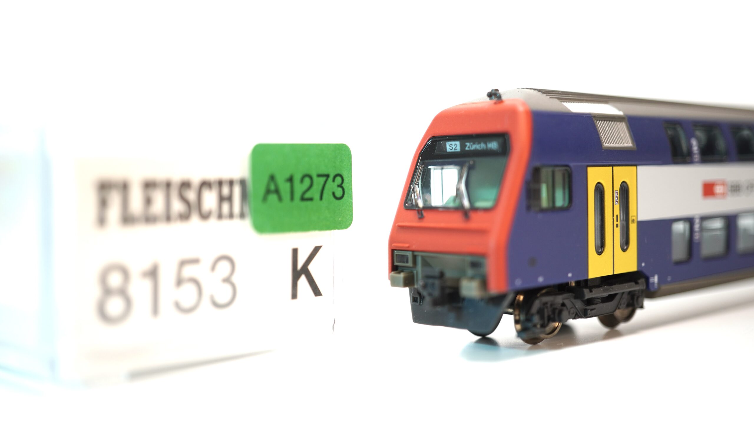 Fleischmann 8153 K N SBB S-Bahn Zürich Doppelstock-Steuerwagen Bt | A1273 10 Fleischmann 8153 K N SBB S-Bahn Zürich Doppelstock-Steuerwagen Bt | A1273 – Bild 10
