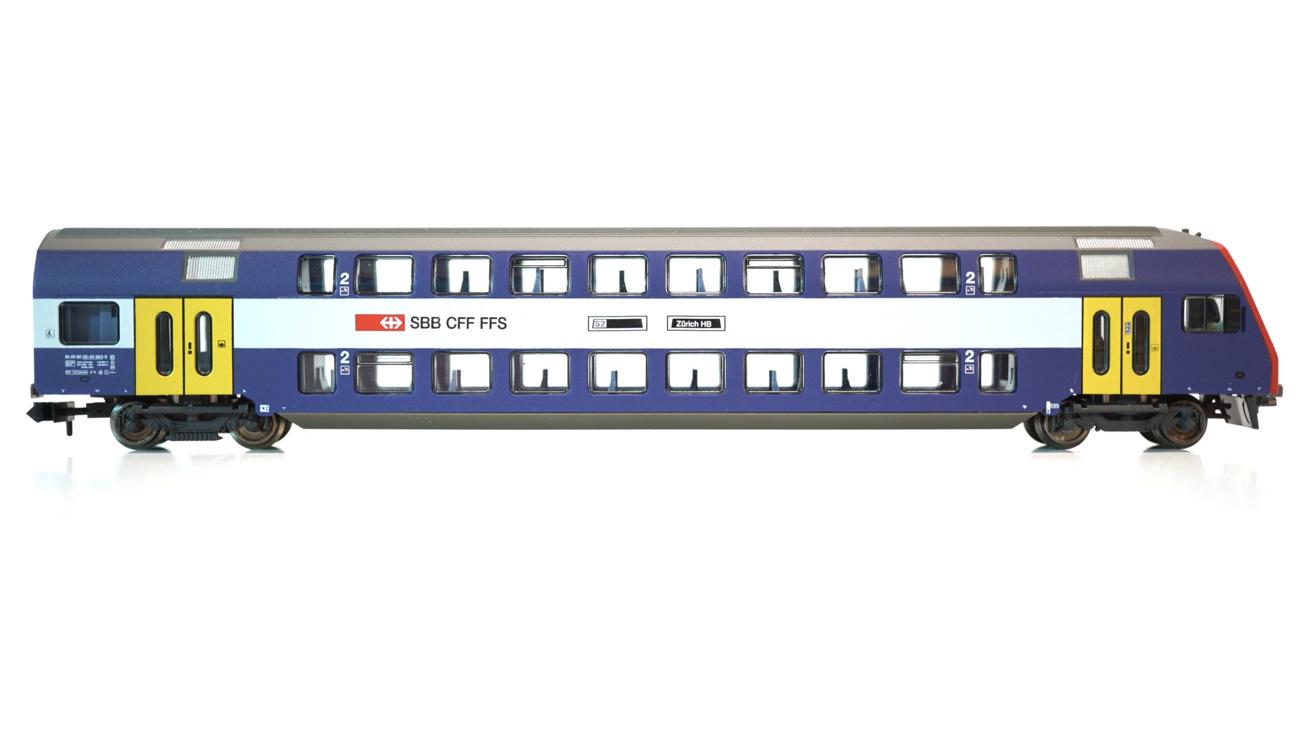 Fleischmann 8153 K N SBB S-Bahn Zürich Doppelstock-Steuerwagen Bt | A1273 12 Fleischmann 8153 K N SBB S-Bahn Zürich Doppelstock-Steuerwagen Bt | A1273 – Bild 12