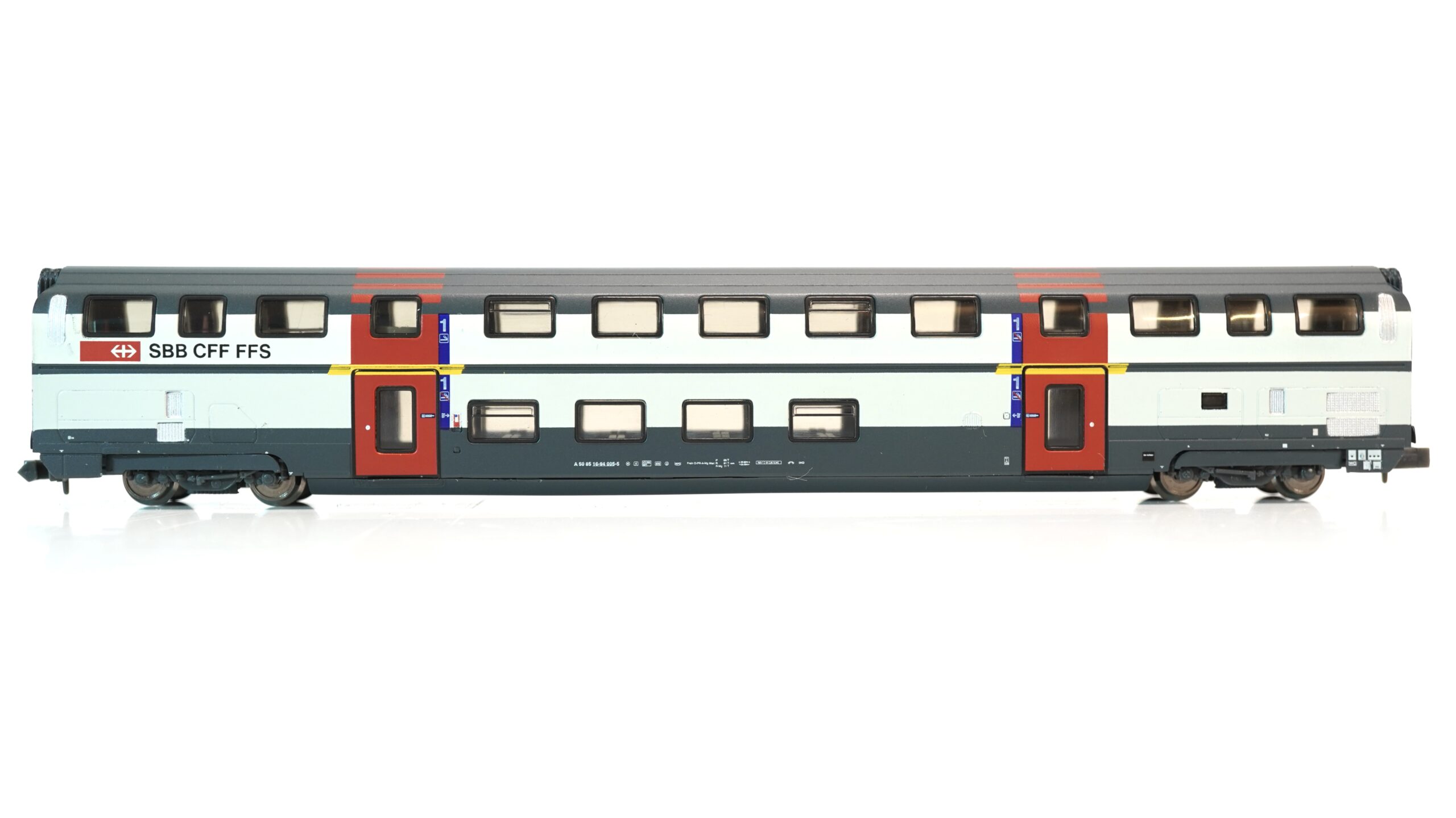 Hobbytrain H2510 N SBB IC2000 Doppelstockwagen 1. Kl | A1276 3 Hobbytrain H2510 N SBB IC2000 Doppelstockwagen 1. Kl | A1276 – Bild 3