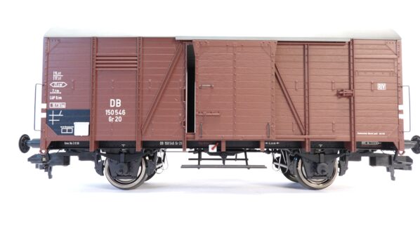 Hübner 2047a Spur 1 DB gedeckter Güterwagen Gr 20 Nr. 150 546 | A5376