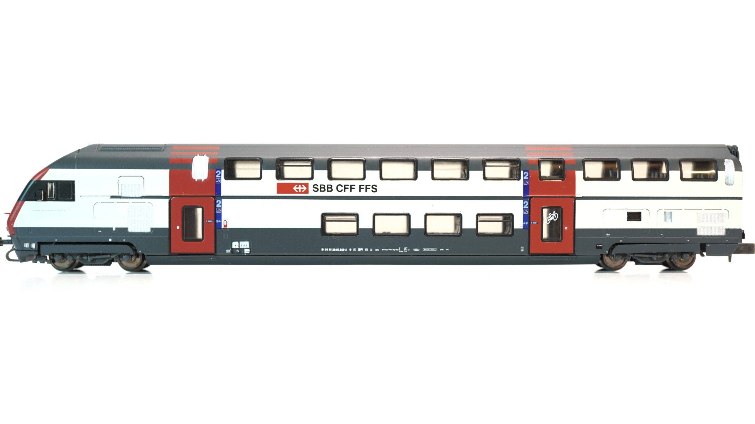 Hobbytrain H25104 N SBB IC2000 Doppelstock-Steuerwagen 2. Klasse Bt | A1278 1 Hobbytrain H25104 N SBB IC2000 Doppelstock-Steuerwagen 2. Klasse Bt | A1278
