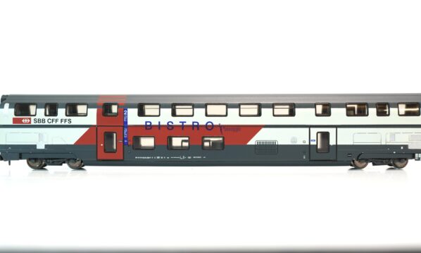 Hobbytrain H25105 N SBB IC2000 Doppelstock-Bistrowagen Bistro Passaggio | A1280
