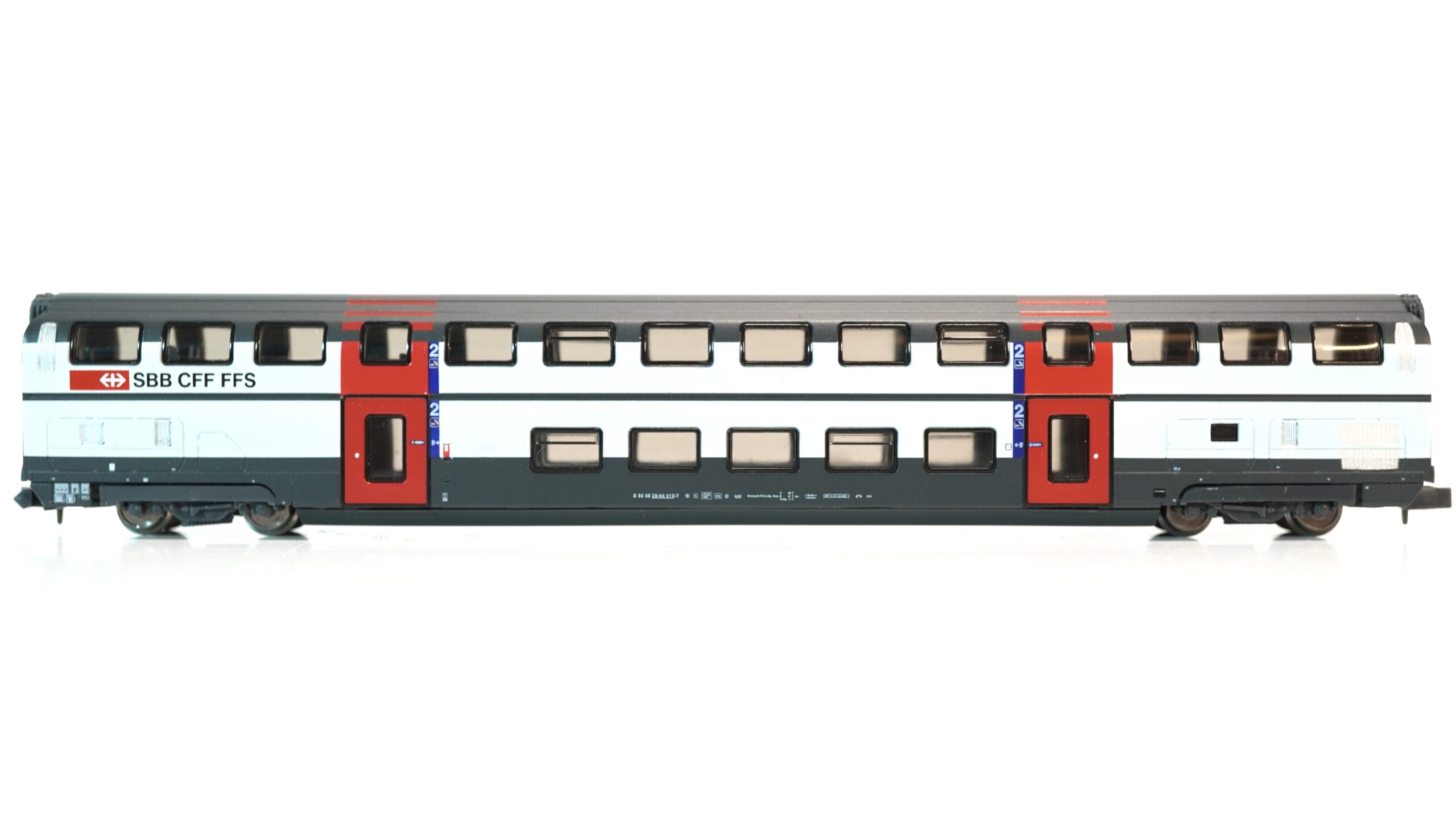 Hobbytrain H25113 N SBB IC2000 Doppelstockwagen 2. Kl | A1282 1 Hobbytrain H25113 N SBB IC2000 Doppelstockwagen 2. Kl | A1282