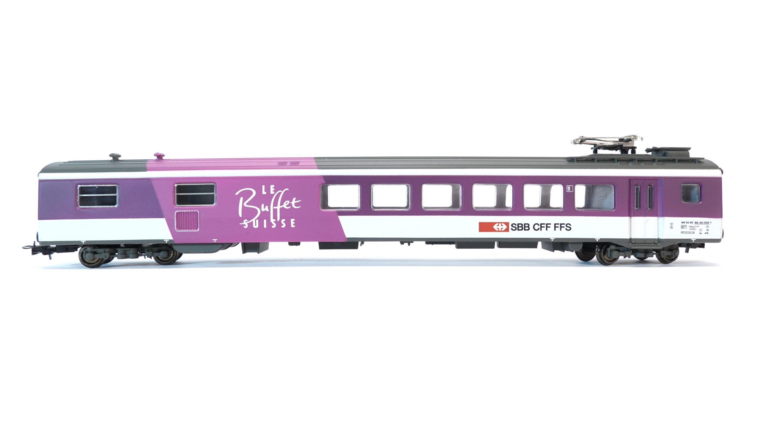 Liliput L388604 H0 SBB EW III Speisewagen Le BUFFET Suisse | 0012